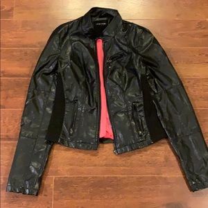 Black pleather jacket